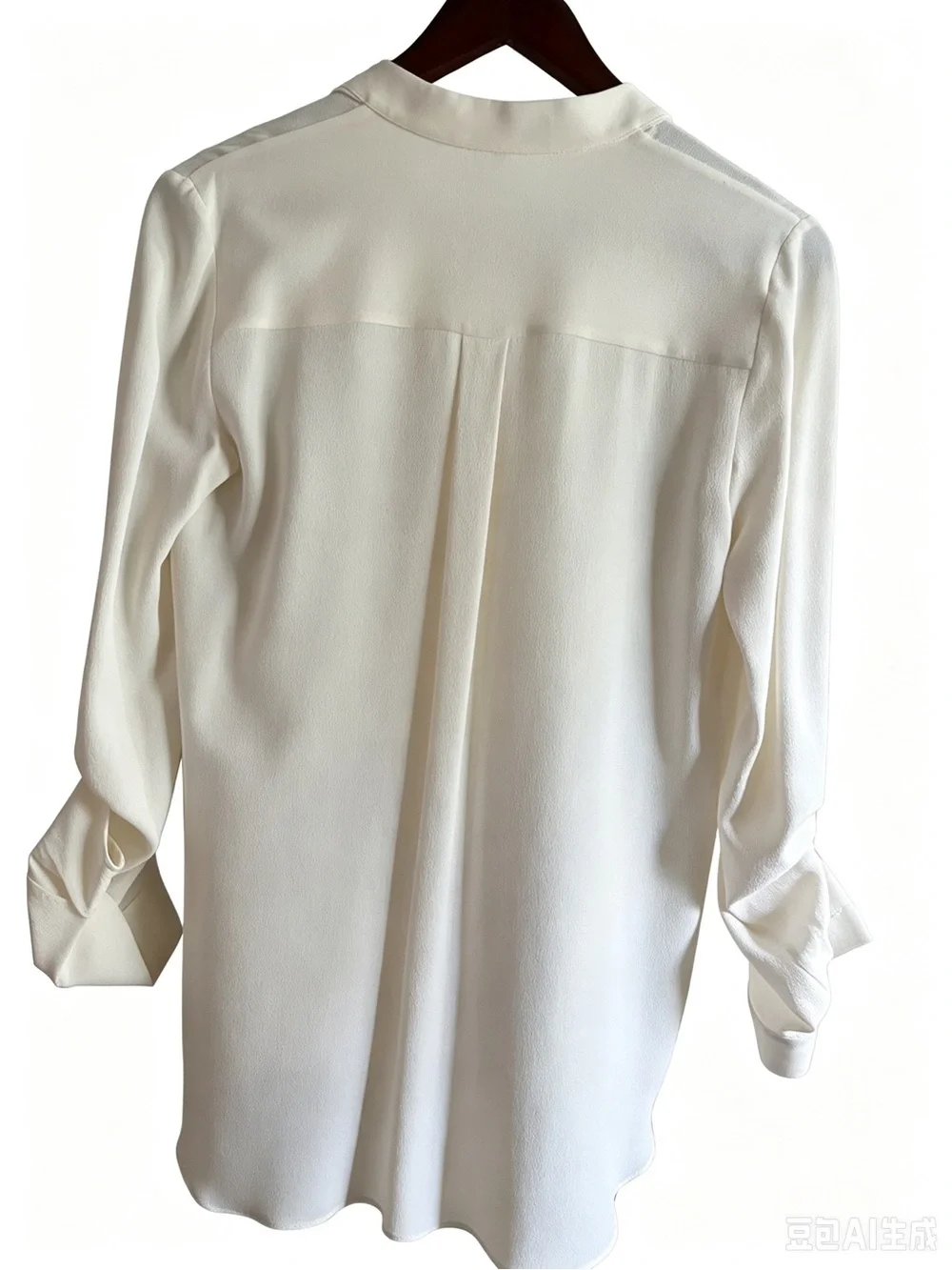 Michael Kors Women Ivory Button Down Shirt Made In Italy Size 0